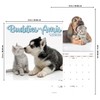 2025 Buddies Wall Calendar (Bilingual French) (English and French Edition)
