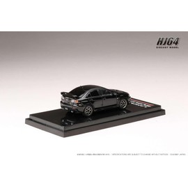 1/64 Mitsubishi Lancer Evolution X FINAL EDITION with Engine Display Model Phantom Black Pearl