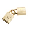 heyous 4pcs Zinc Alloy Archaize Padlocks Key Lock with Key