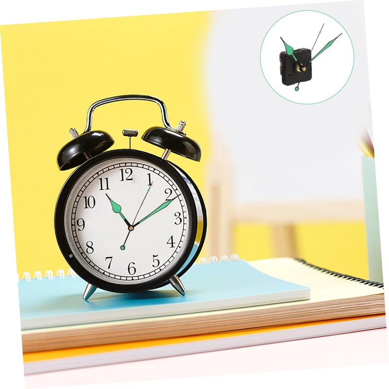 TEHAUX 1 Set Silent Clock Movement DIY Kit for Wall