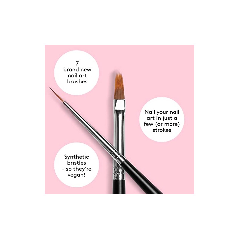 Mylee Brush For Gel Nail Art & Polish Application