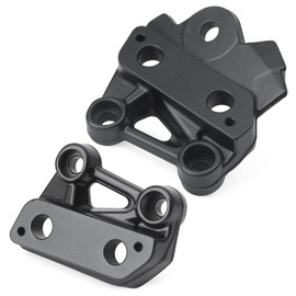 VAINELY Electric Dirt Bike Foot Pegs Brackets Holder Kit Compatible with Talaria XXX X3 PRO EBike Black Footpeg Pedal Support, Left And Right Footrest Bracket Replacement Parts