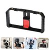 GRIRIW Smartphone Video Stabilizer Grip Handheld Holder with Smartphone Cage