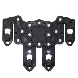 Hard Pistol Holster Platform MOLLE Fitting Adapter Attachment Airsoft Serpa CQC (Black)