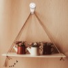 50 Pieces Plastic Hardwall Hanger Hooks, Non-Mark Hook, Concrete Hanging