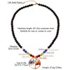 Wizock Reiki 7 Chakra Obsidian Beaded Necklace Protection Tree of
