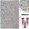 30000Pcs Resin AB Rhinestones for Bedazzling Crafting with b7000 Jewelry