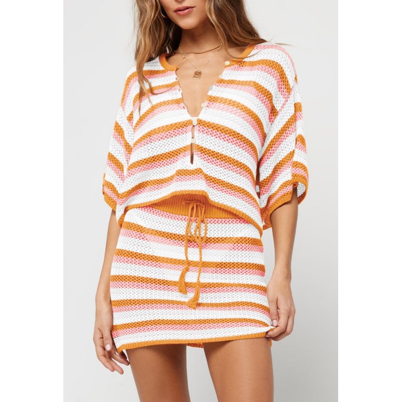 Pink Queen Women's 2 Piece Bathing Suit Cover Up Short