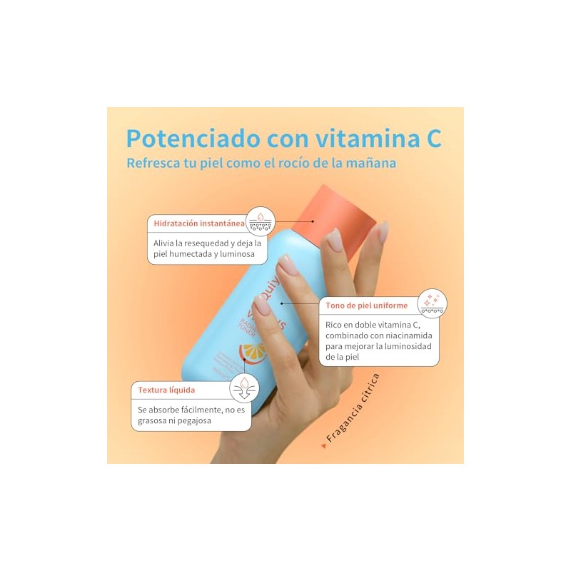 Set Cuidado de la Piel Frutal 5 Piezas Hidratación Mujer