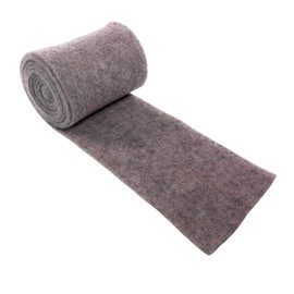 Marzoon Felt Ribbon Decorative Ribbon Felt for Decoration Crafts Sewing Table Runner Craft Felt in Grey (10 x 200 cm)