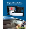 LUJUNTEC Interior Door Handle Driver Left Side Replacement for 2000-2004