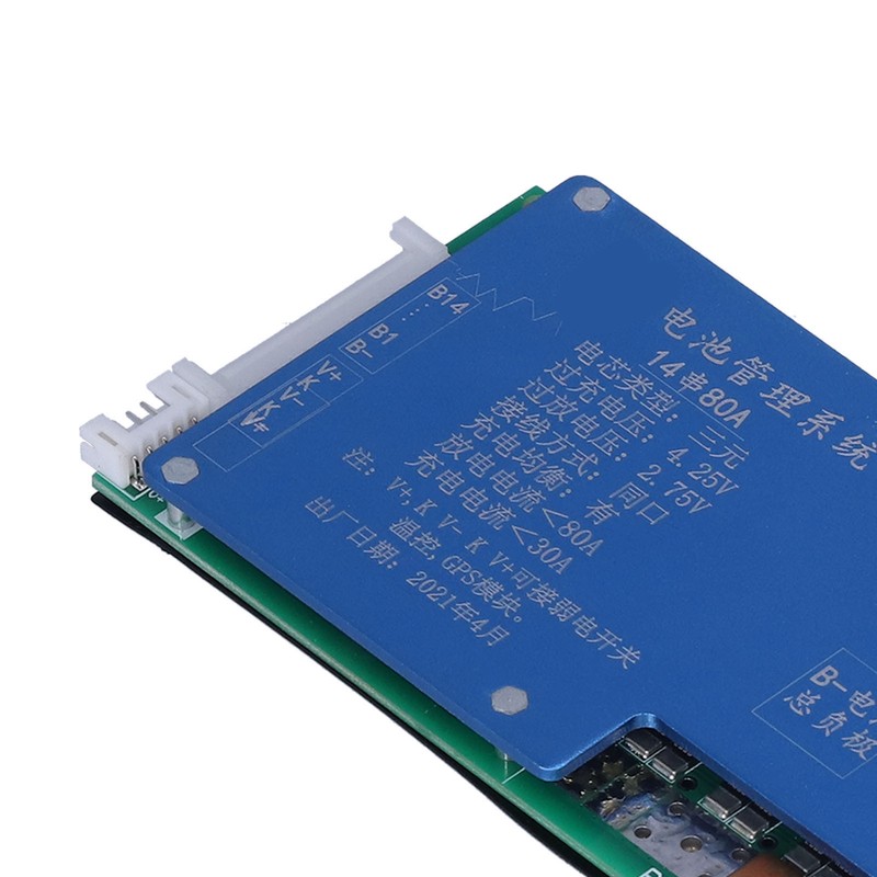 Battery Protection Board 80A Lithium Battery Charging Controller with Collection