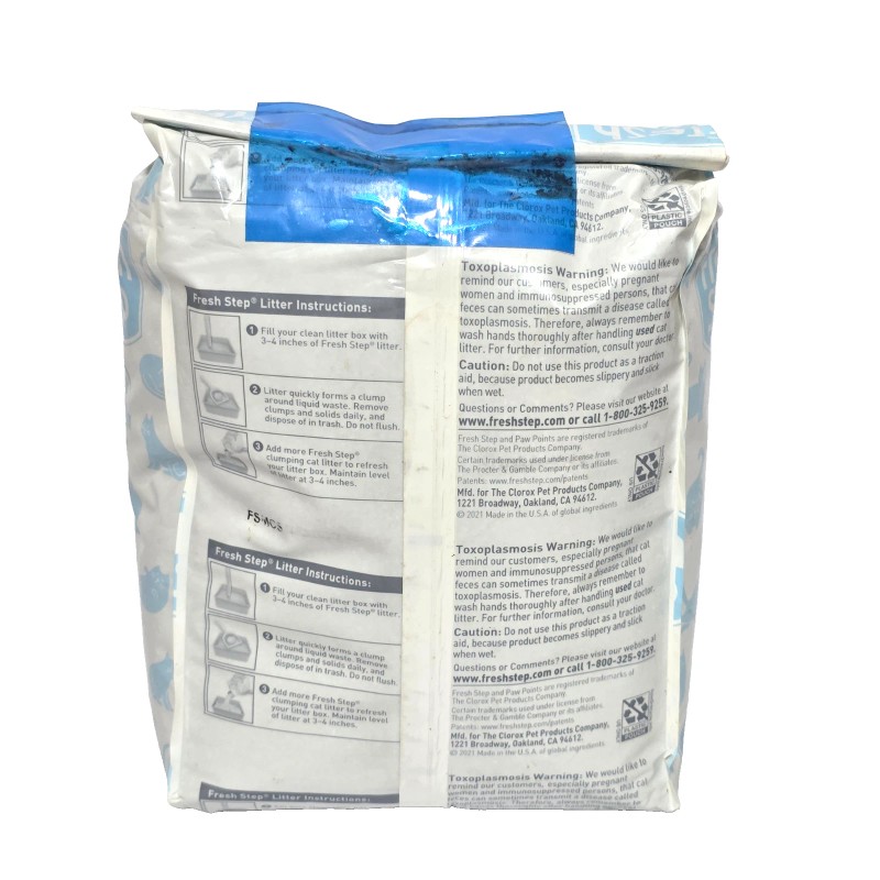 Fresh Step, Extra Strength Multi-Cat Scented Clumping Litter- 10.5 lbs