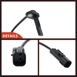 Frankberg ABS Speed Sensor 2-Pin Rear Axle Compatible with Astra K B16 1.0L-1.6L 2015-2023 Astra K Box/Estate 1.0L-1.6L 2018-2024 Replace# 13379166