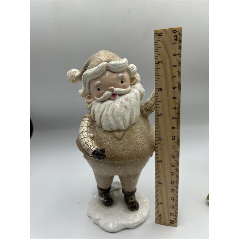Raz Imports 8” Whimsical Santa Figurine New
