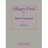 Allegro final (Op. 123/4) for Organ