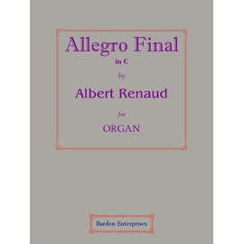 Allegro final (Op. 123/4) for Organ