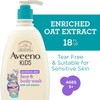 Aveeno Kids Sensitive Skin Face and Body Wash with Oat