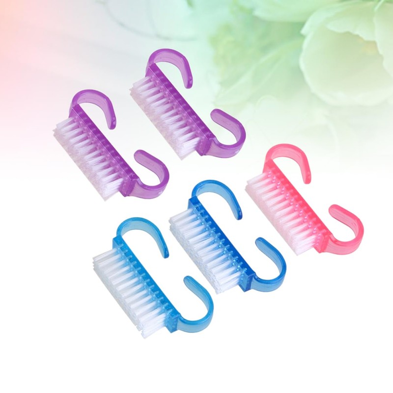 FOMIYES 5pc Nail Brush Small Dust Brush for Manicure and