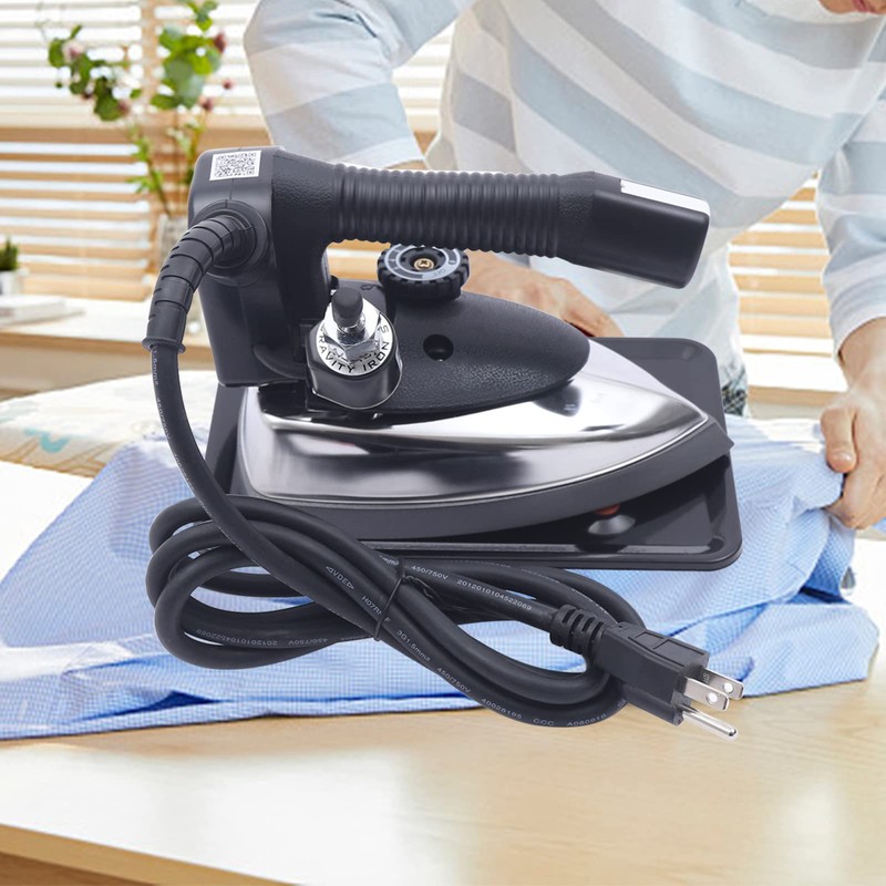 Industrial Iron Machine, Professional Gravity Feed Industrial Electric Steam Iron