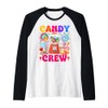 Candyland Candy Crew For Decorations Sweetie Candy Squad Raglan Baseball