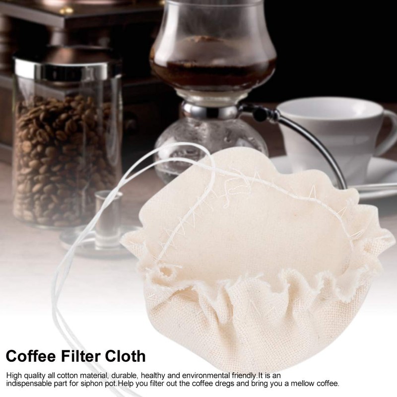 Siphon Hario Filter, Coffee Filter Cloth, Coffee Filter Cloth, Cotton