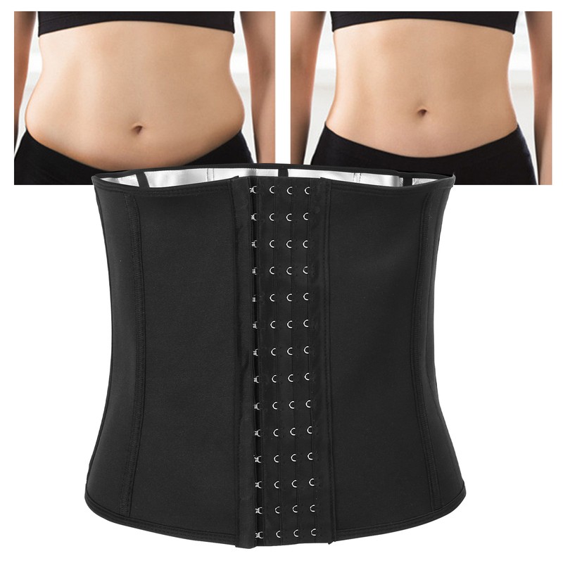 Belly Wrap Comfortable 4 Row Button Adjustable Wrap Waist Trainer