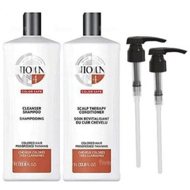 Cleanser Shampoo And Scalp Therapy Conditioner 33.8 Ounce Pumps Included (System 4)