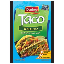 Durkee Taco Seasoning Mix, 1.25 Ounce Packets (Pack of 12)