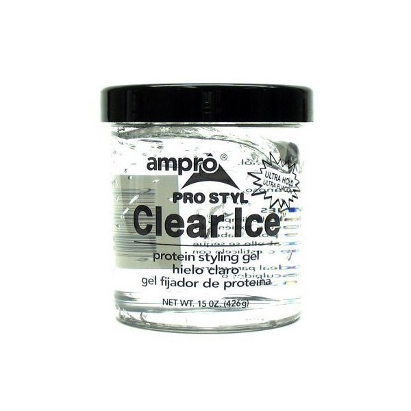 Ampro Pro Styl Clear Ice Protein Styling Gel, Ultra Hold, 15 oz by Ampro
