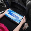 Tecfino Car Tissue Holder, PU Leather Tissue Box Cover Rectangular