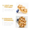OATIPHO Bamboo Massage Body Brush Handheld Body Massage Roller for