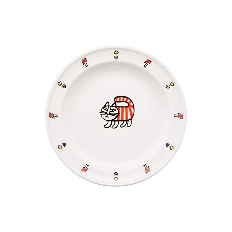 Yamakasyoten Lisa Larson 5.5 inches Universal Plate with Baby Mikey