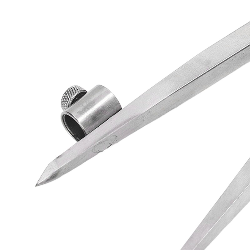 Wing Divider Gauge Carbon Steel Adjustable Angle Lockable Scribing Tool
