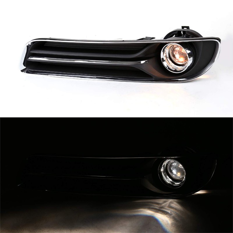 Spec-D Tuning Smoke Lens Fog Lights + H11 Bulbs +