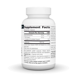 Source Naturals Source Naturals D-Mannose, Potent Urinary Tract & Bladder Health Support*, 500mg - 60 Capsules