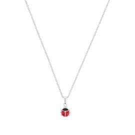 Prinzessin Lillifee Necklace with Pendant 925 Sterling Silver Girls Children's Necklace 35 + 3 cm Silver Comes in Jewellery Gift Box, Sterling Silver, No Gemstone