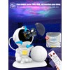 LED Astronaut Starry Sky Projector - Galaxy Projector with Moon