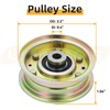 Lawneagle 756-04224 Flat Idler Pulley Replaces Cub Cadet 756-04224 Idler