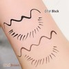 Intense Waterproof Eyeliner Pen - Smooth, Precise Brown Line, Smudge-Proof,