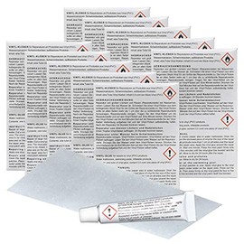 10x Blue Magic PVC Repair Kit Glue and Patches for Water Bed, Pool, Paddling Pool, Water Balls etc.