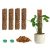 Bluepro 4 Pcs 15 Inch Plastic Moss Pole for Plants
