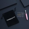 TOPBRIGHT 12PCS 316L Stainless Steel Horseshoe Nose Rings - 20G