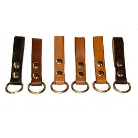 LEATHER BELT KEY FOB HOLDER, BELT LOOP LEATHER KEYCHAIN, LEATHER KEY CLIP, BELT LOOP KEY HOLDER, BELT LOOP LEATHER, KEY FOB, CHOICE OF 6 COLORS