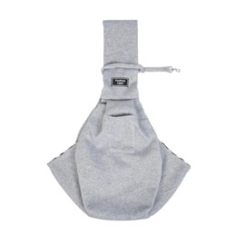 RZMZBY Dog Carrier Bag, Adjustable Pet Sling for Dogs and Other Pets, Adjustable, Breathable, Sling Dog Grey