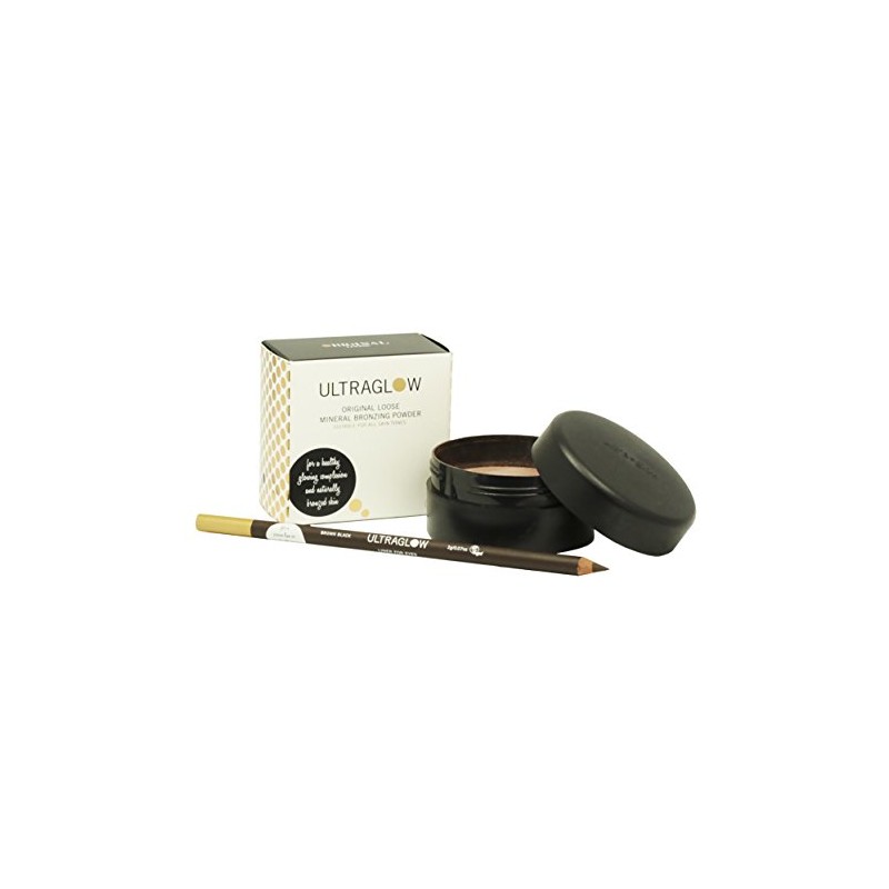 Ultra Glow Original Loose Bronzing Powder with Liner For Eyes