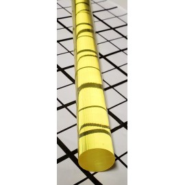 Best Acrylics 1 Pc 3/4” DIAMETER 12” INCH LONG CLEAR YELLOW TRANSLUCENT ACRYLIC PLEXIGLASS ROD