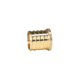 XFITTING Barb Crimp 1 Inch Pex Plug End Cap, Brass, 23-1-5=5X, 5 Pieces