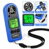 AIOMEST 816B 2 Pack Digital Anemometer Mini Hand Wind Speed