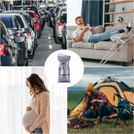 JNQYYH Pack of 12 disposable urine bags, 700 ml urine bags for on the go, emergency toilets for car, urinella for women, men, car jams, camping travel